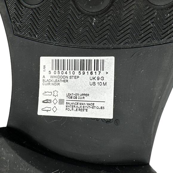 CLARKS Whiddon Step Black Leather 10M - Picture 6 of 8